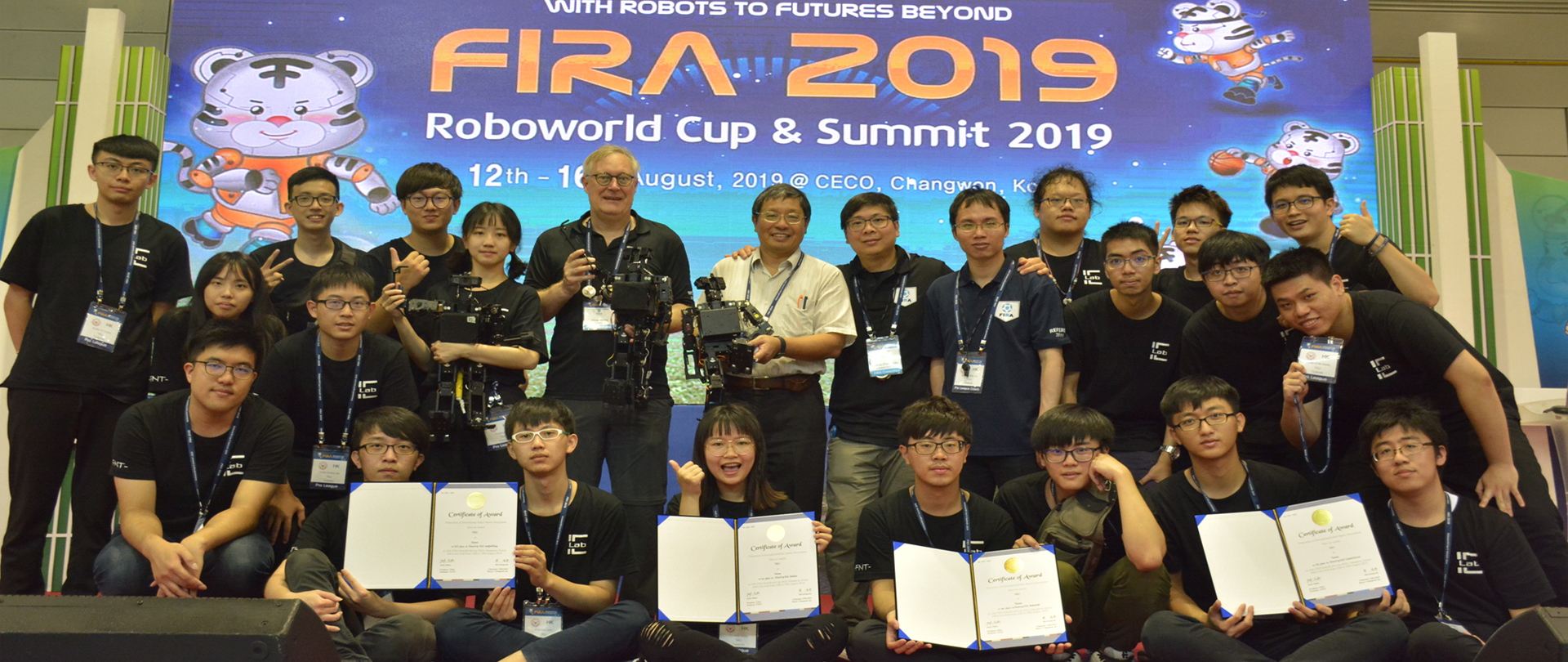 FIRA世界盃機器人比賽 2019, Korea
